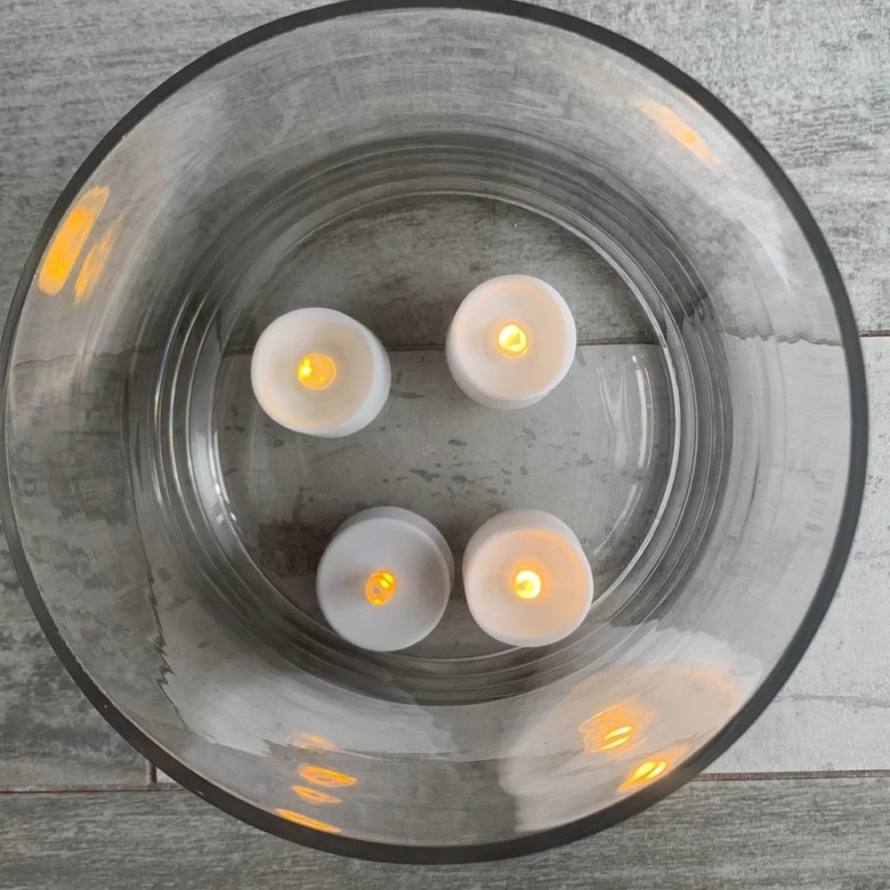 Anthropologie clear glass